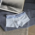 Coton Homme rayé Confortable Respirant Boxer Sport