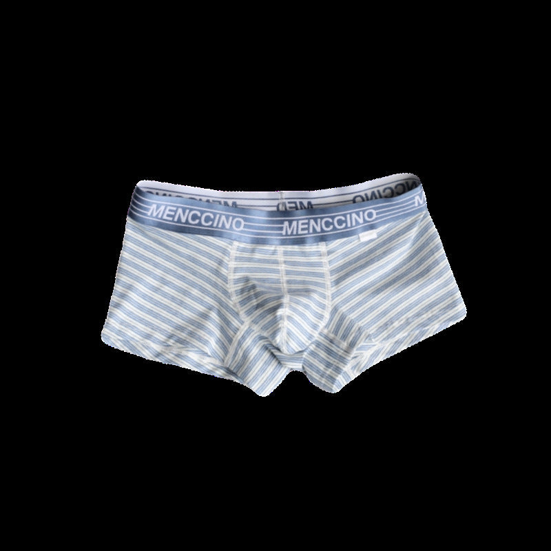 Coton Homme rayé Confortable Respirant Boxer Sport