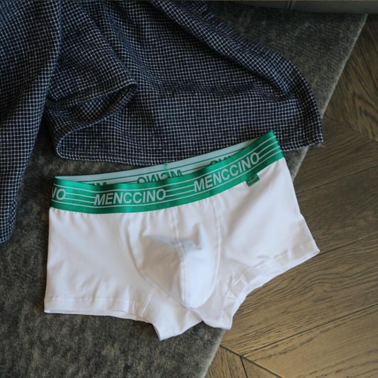 Sous-vêtements pour hommes Coton Solid Color Low Waist