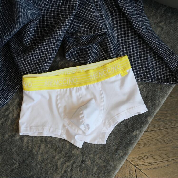 Sous-vêtements pour hommes Coton Solid Color Low Waist