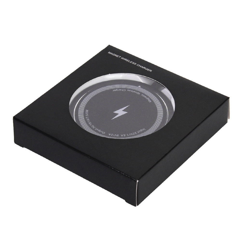 Chargeur magnétique sans fil 15W pour boîtier métallique