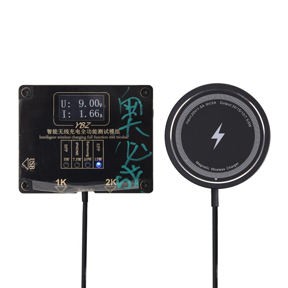 Chargeur magnétique sans fil 15W pour boîtier métallique