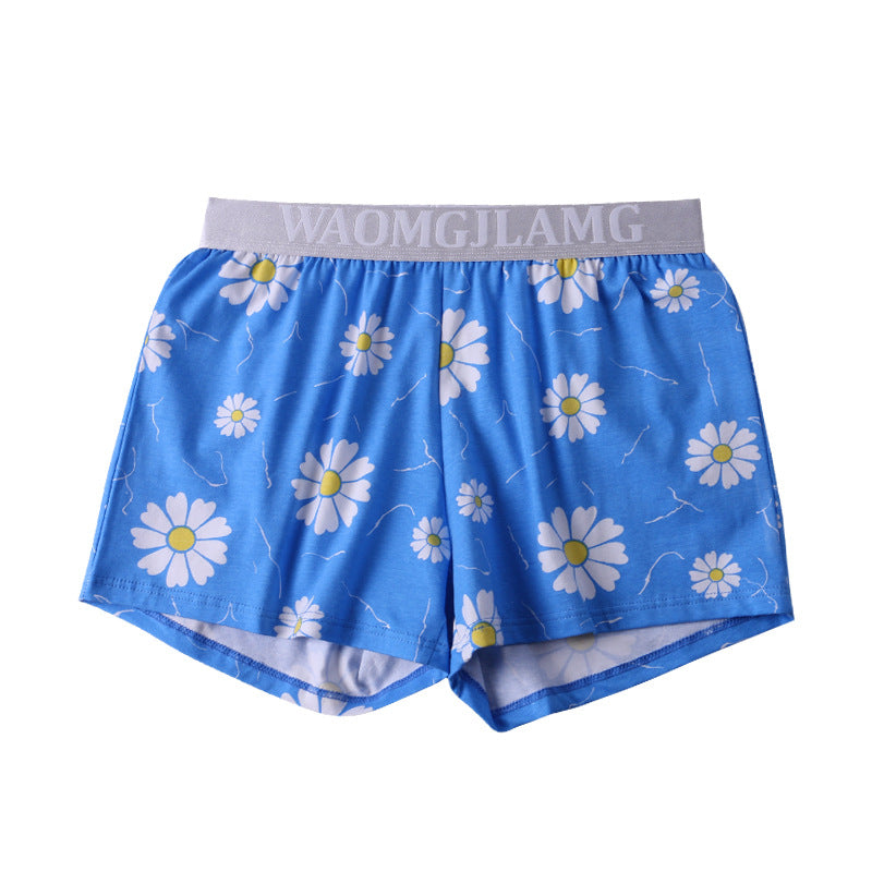 Short imprimé en coton pour hommes