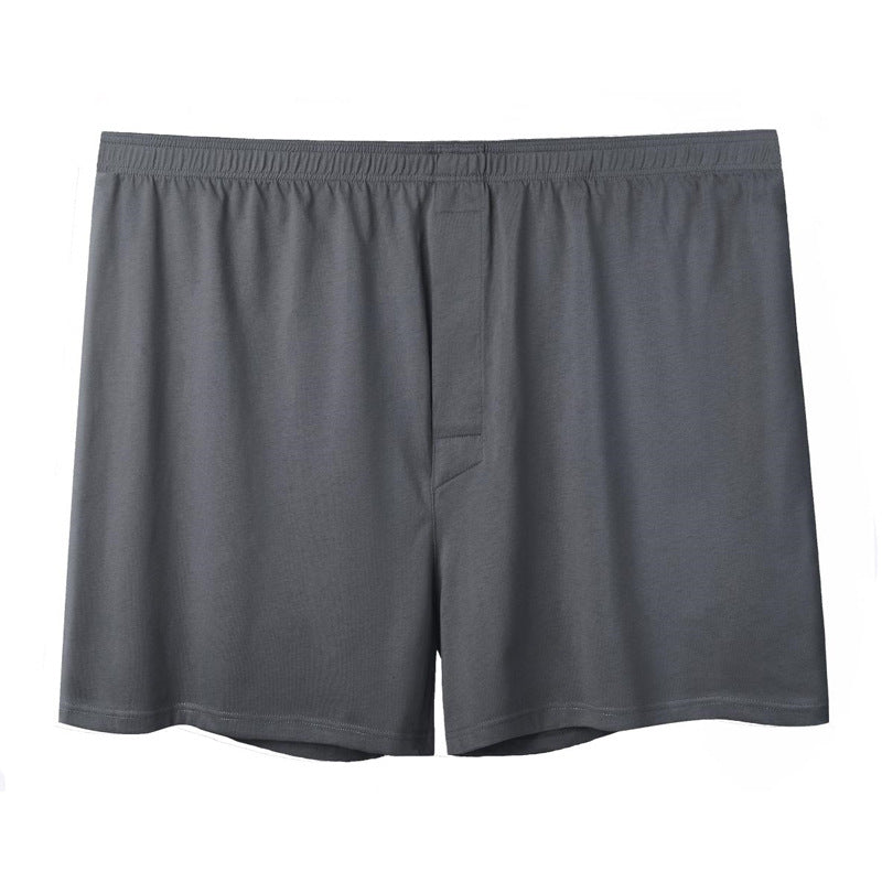 Homme Plus Taille haute taille Pure Cotton Loose Short