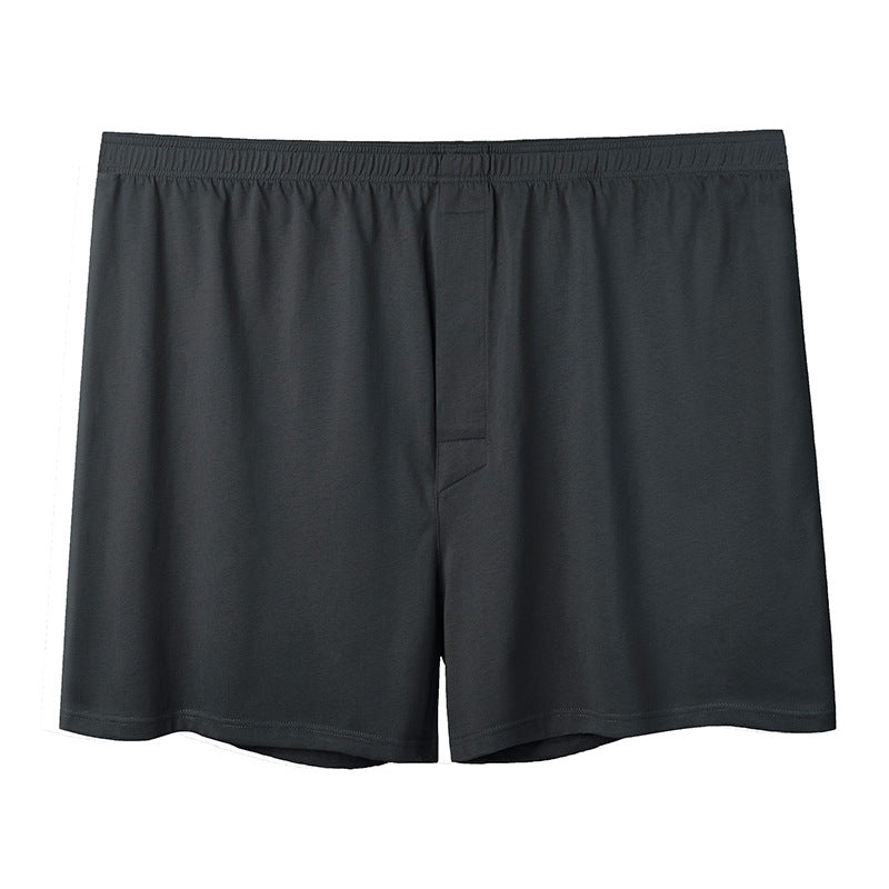 Homme Plus Taille haute taille Pure Cotton Loose Short