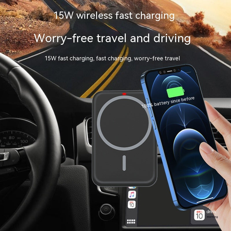 Chargeur sans fil de voiture 15W en plastique applicable