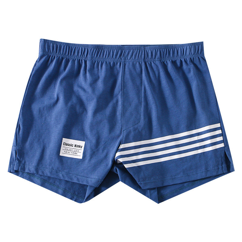 Sous-vêtements homme coton imprimé respirant Boxer grande taille