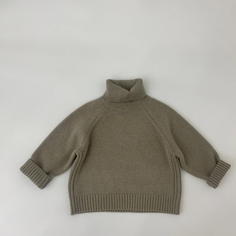 Chandail à capuche couleur solide pour enfants