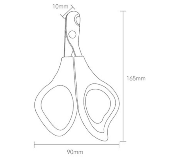 Pantoufles pour ongles de chat Exclusif anti-saignement pour chats ciseaux pour ongles de beauté moyenne et petite P