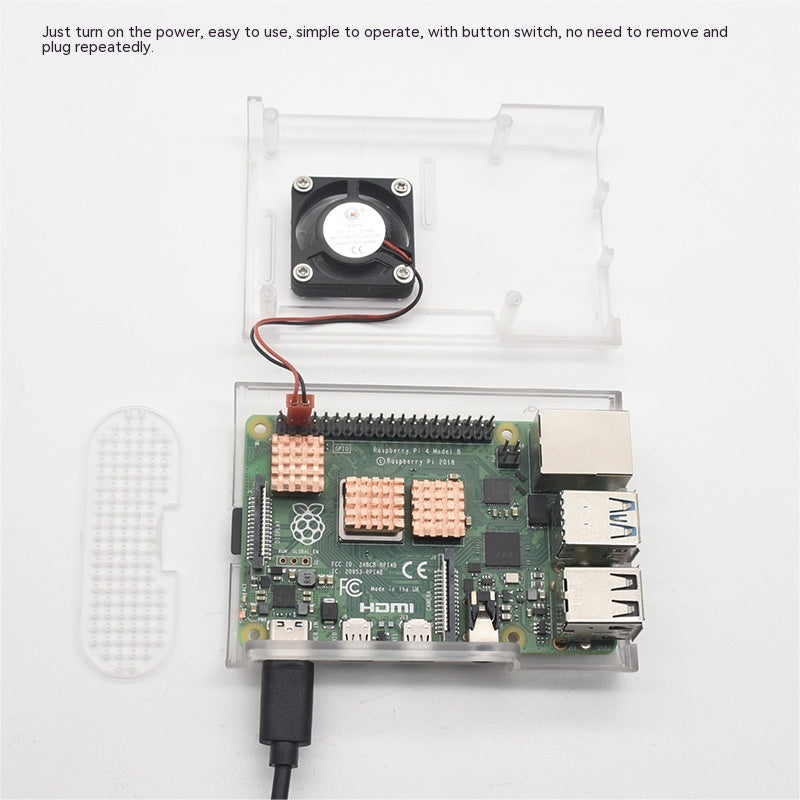 4b Mainboard Power Basic Kit adapté pour Raspberry Pi 4 Generation B Type Développement Boa