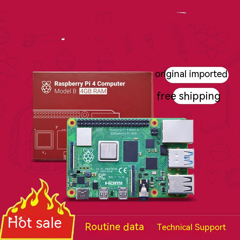 4b Mainboard Power Basic Kit adapté pour Raspberry Pi 4 Generation B Type Développement Boa