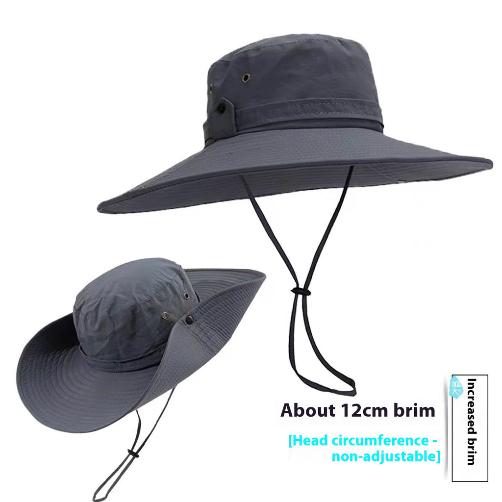 Homme Summer Sun Hat Outdoor Breathable Sun Protection
