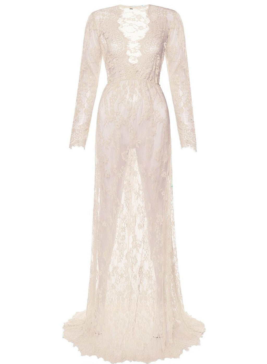 Robe enceinte Pyjamas Dentelle Robe de maternité Femmes