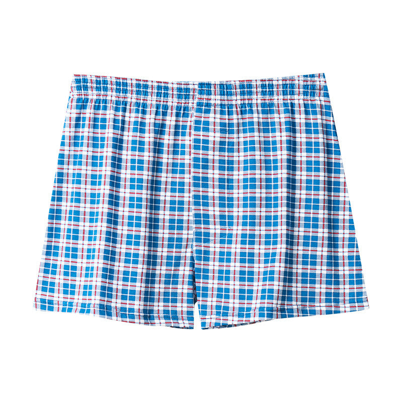 Sous-vêtements occasionnels respirants pour hommes en coton de plus grande taille
