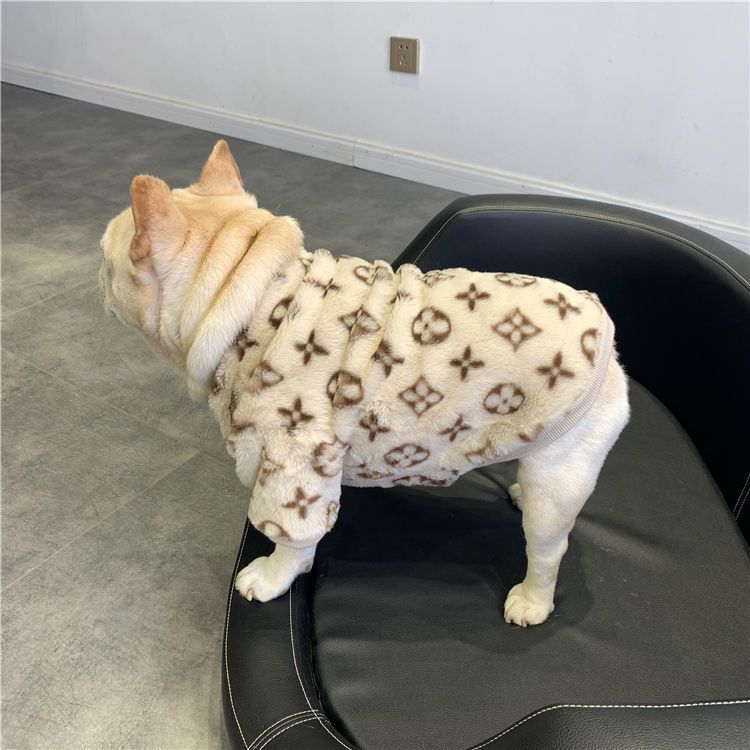 Vêtements de chien polaire doublé chaud rembourré garder Corgi et Shiba Inu Jarre Aero Bull