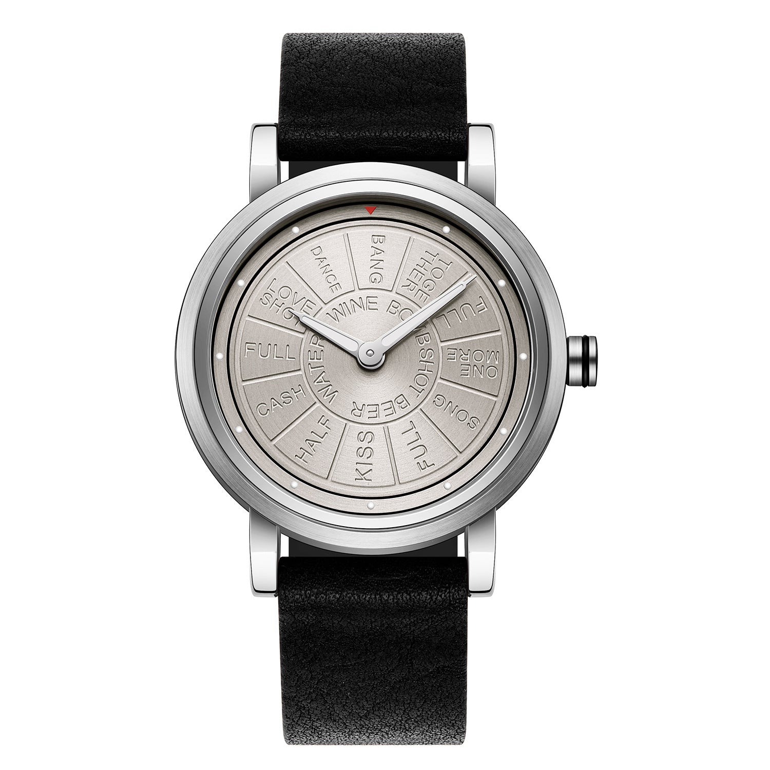 Montre de tendance de ceinture en acier Quartz