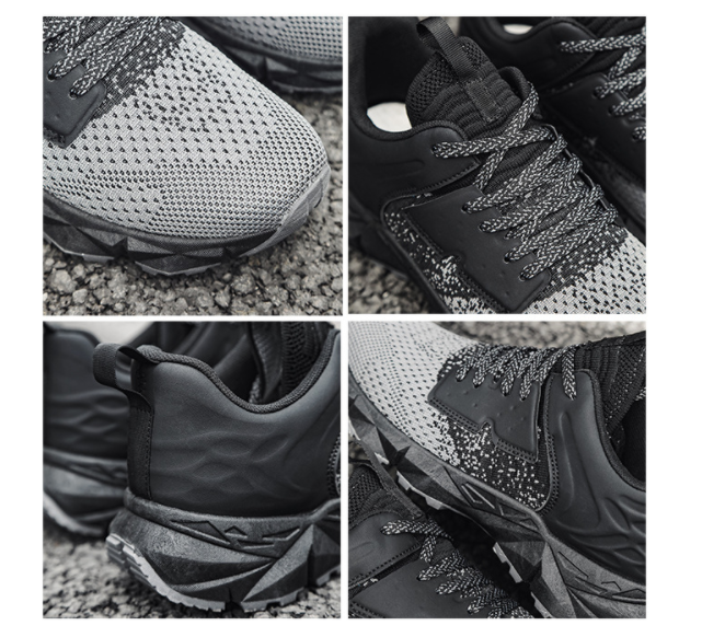 Men's fashionable breathable outdoor mountaineering sneakers