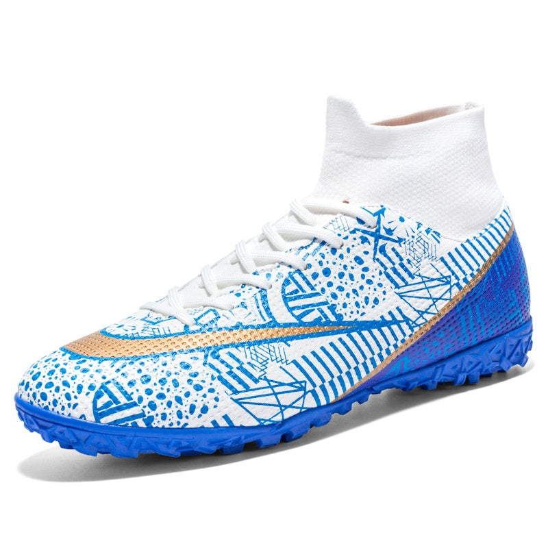 Chaussures de football au sol haut de gamme sport respirant
