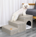 Chat Kennel Cage Multifonctionnel Dog Stairs Lit supérieur Canapé Puppy Escalade fournitures pour animaux de compagnie