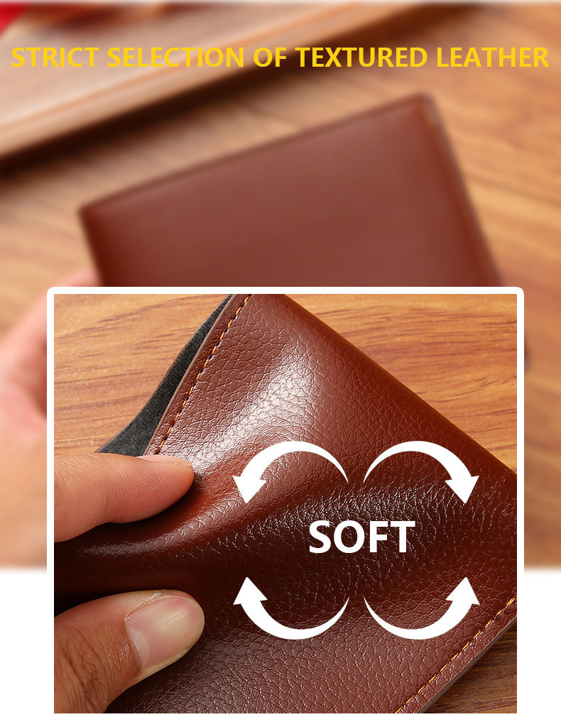 Soft cuir Multi-carte Fente Petit Portefeuille