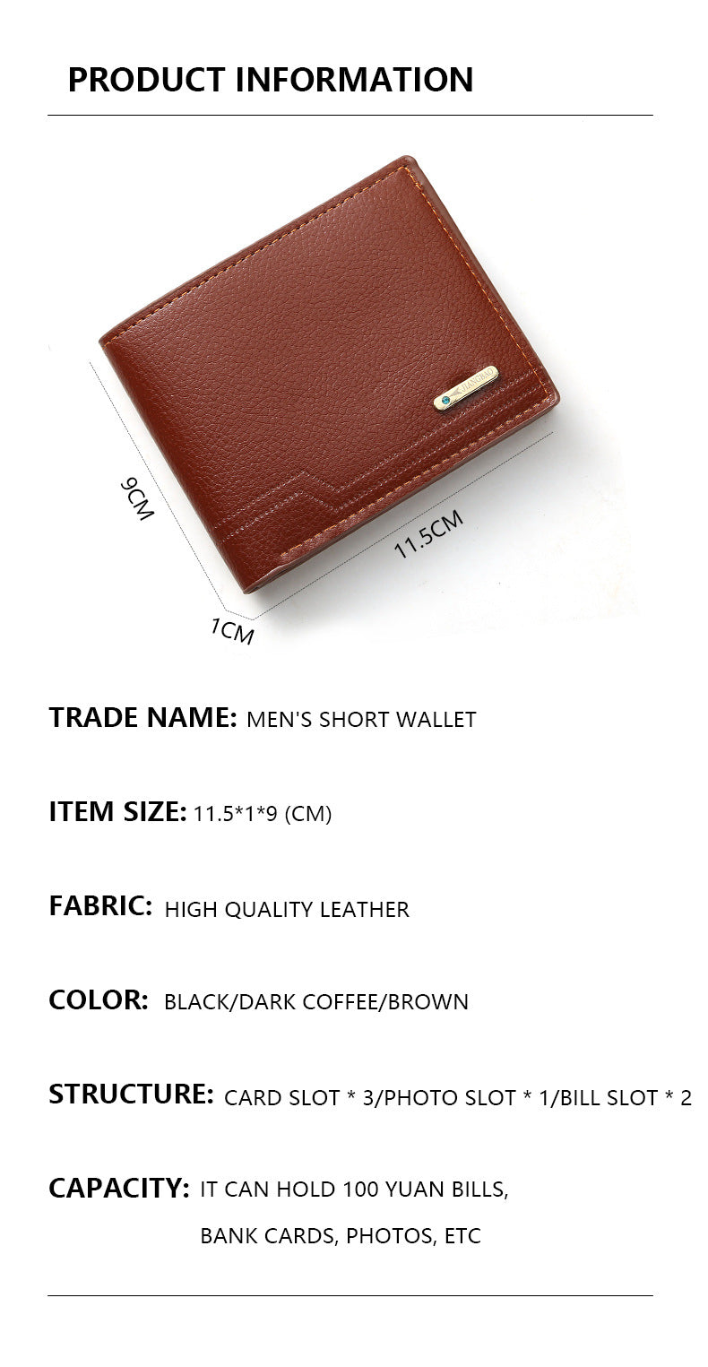Soft cuir Multi-carte Fente Petit Portefeuille