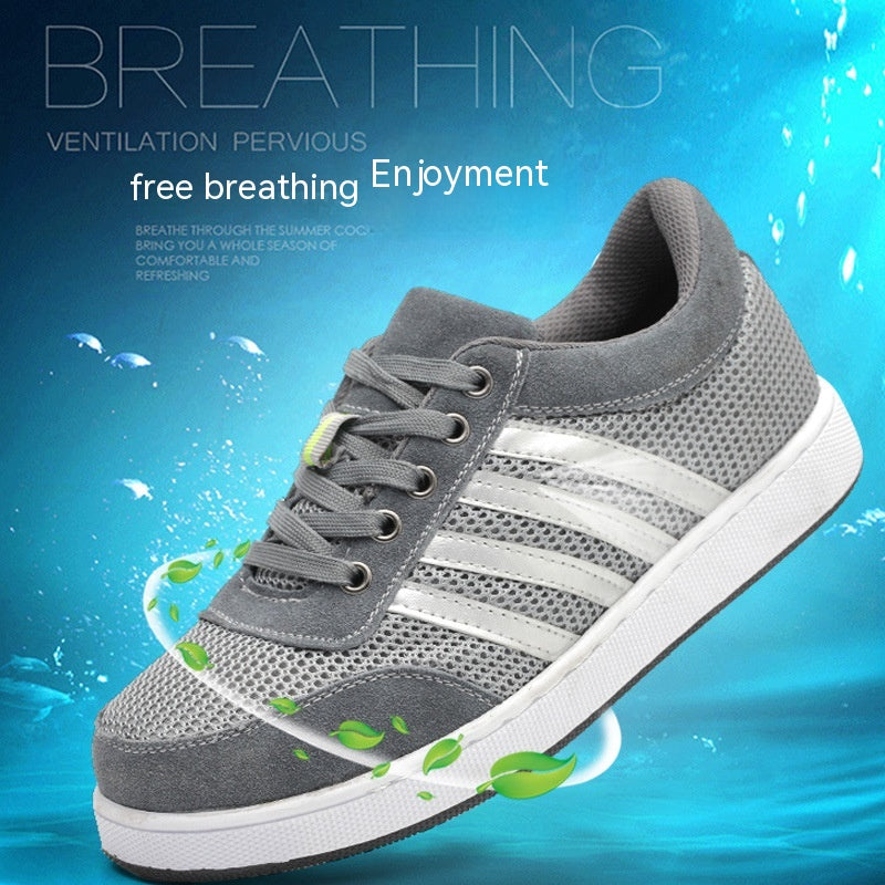 Chaussures Casual Board Protection du travail Chaussures Respirant Isolation Anti-smash et Anti-punctu
