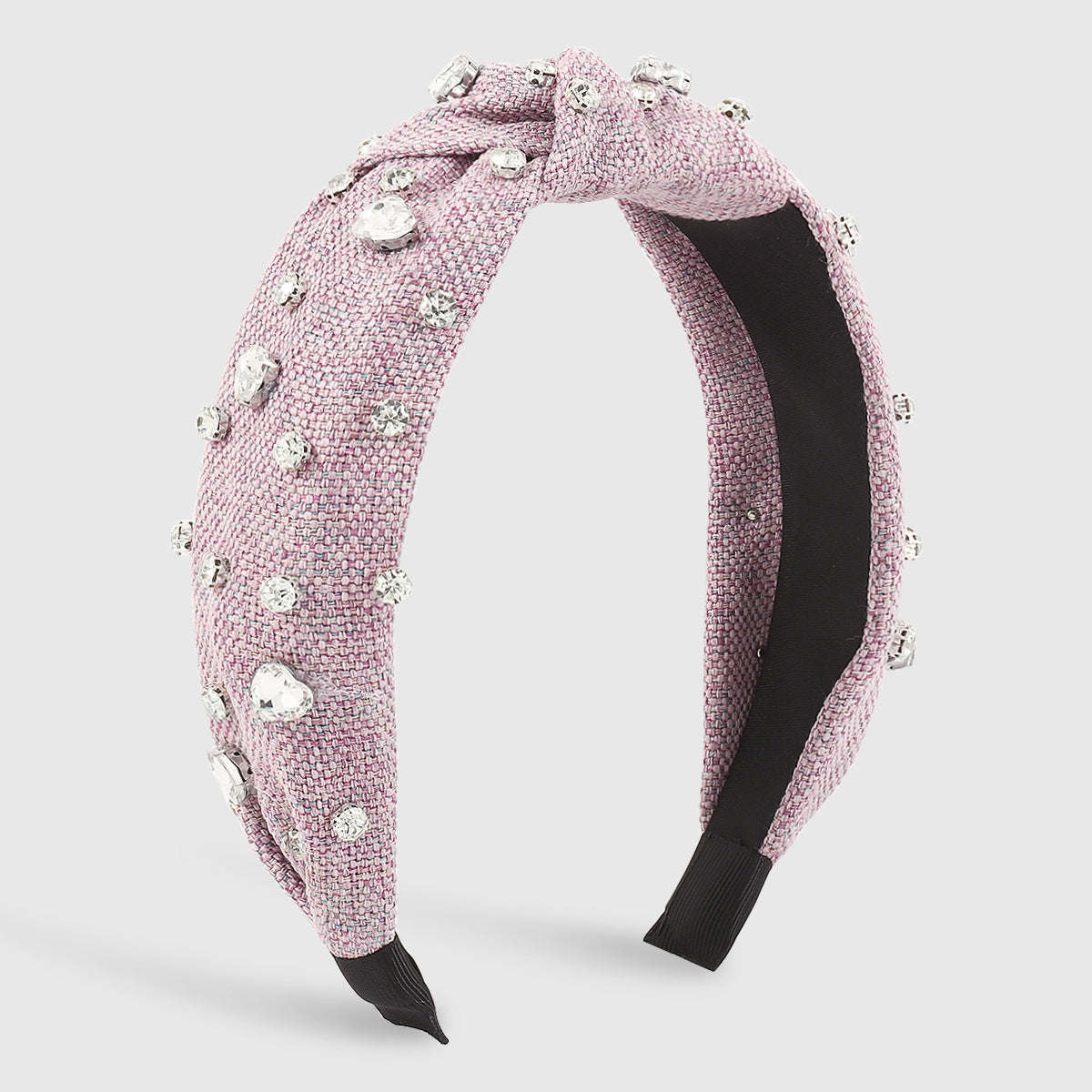 European And American Creative Heart Bandeau Diamant Mode Simple Tempérament