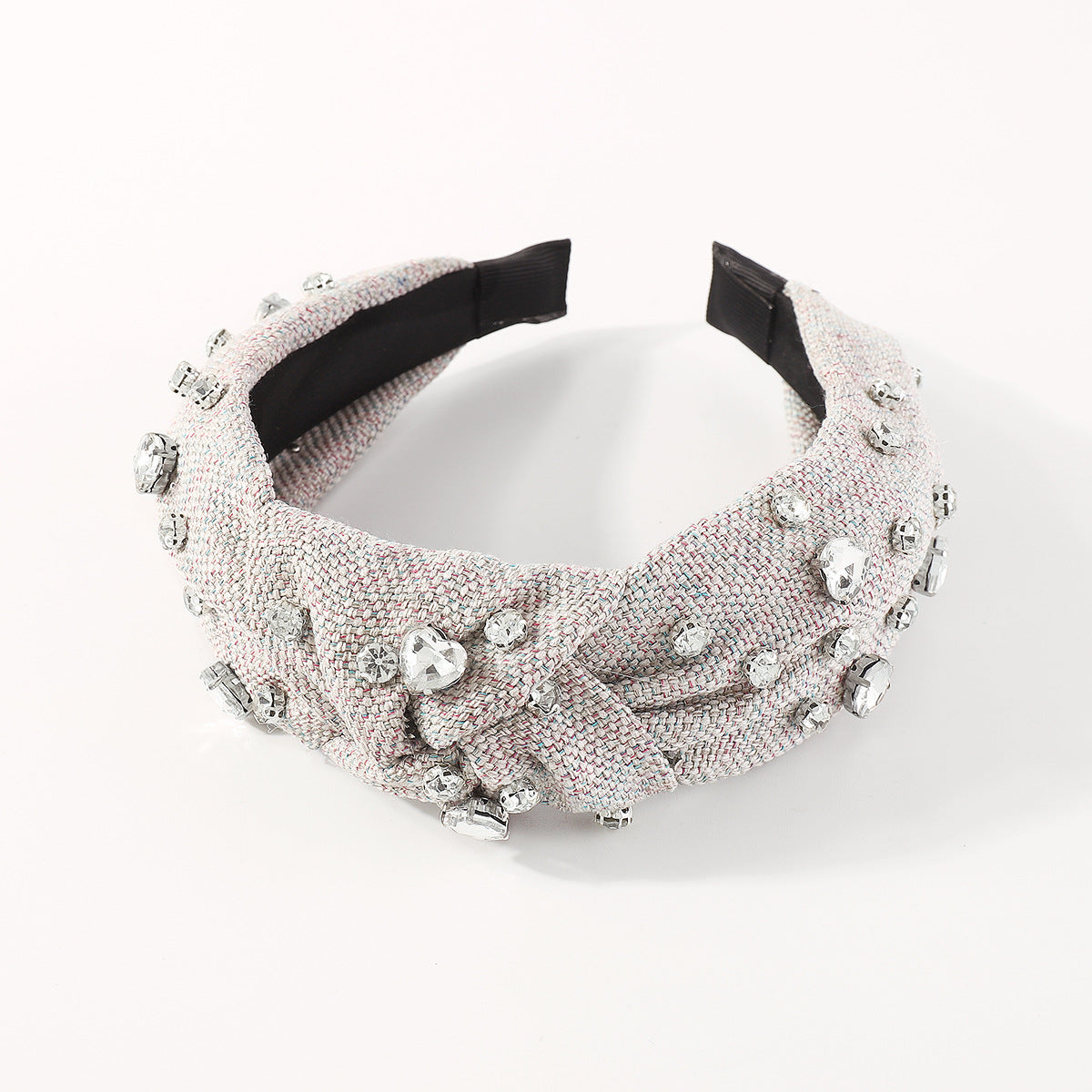 European And American Creative Heart Bandeau Diamant Mode Simple Tempérament