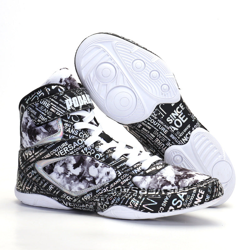 Chaussures de boxe sneaker haut de gamme pour hommes