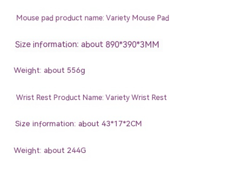 E-sports Mouse Pad Extra Grand Épaisseur Lock Edge Bureau Pad Bureau Ordinateur Pad Clavier S