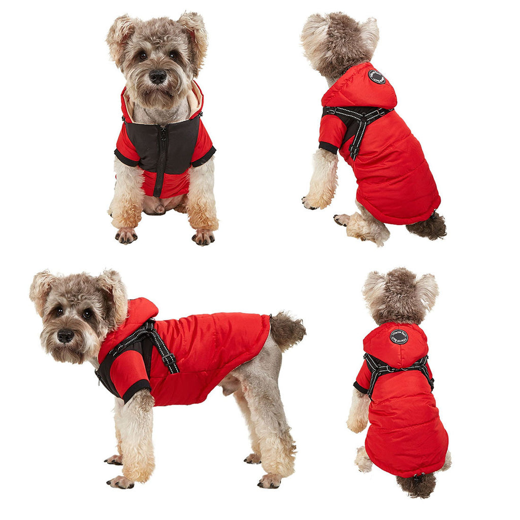 Manteau de chien imperméable à l'eau Vêtements de chien chaud