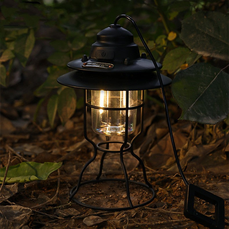 Éclairage multifonctionnel extérieur retro Barn Lantern portable
