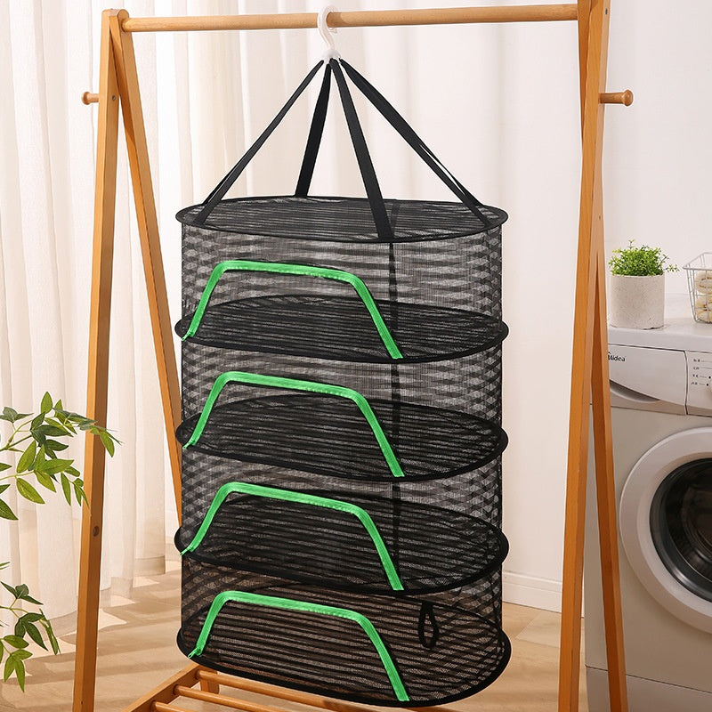 Réseau de suspension Produits secs Artifact Fly Cage Foldable Balcon Les choses de séchage