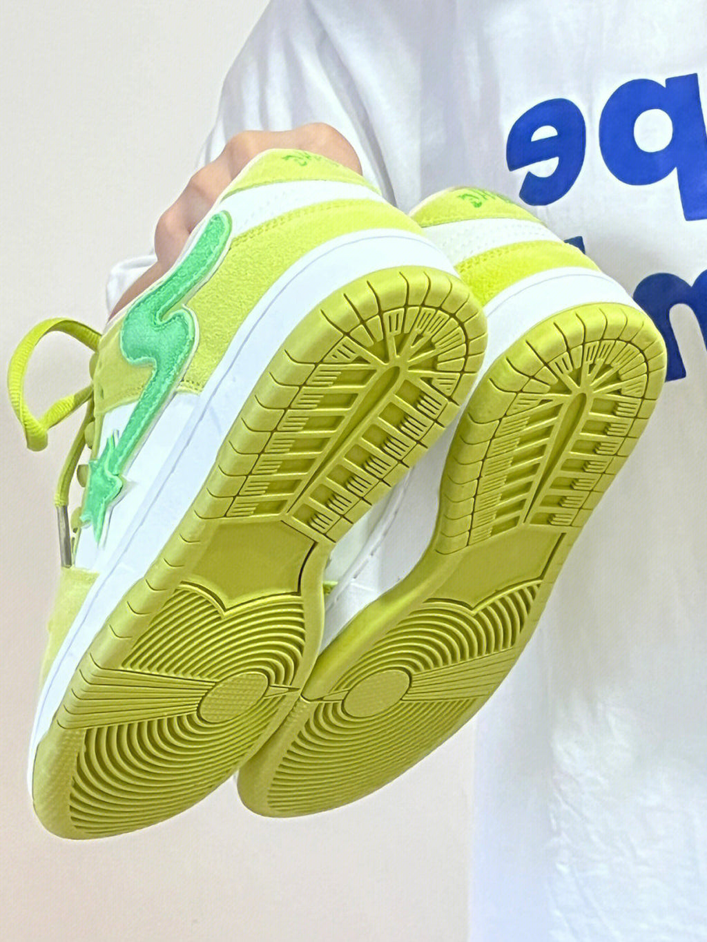 Apple Green Retro Sneakers Casual Platform Sneaker pour hommes