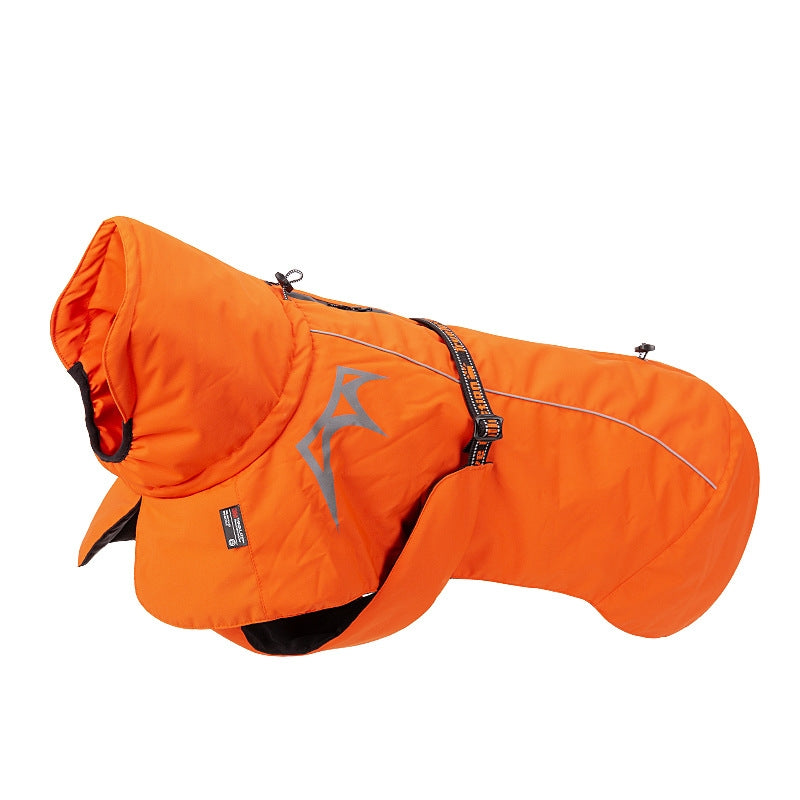 Animaux de compagnie Cotton rembourré vêtements automne et hiver imperméable chaud avec velours