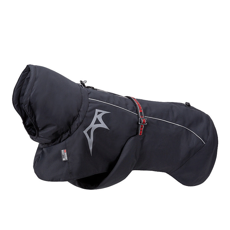 Animaux de compagnie Cotton rembourré vêtements automne et hiver imperméable chaud avec velours