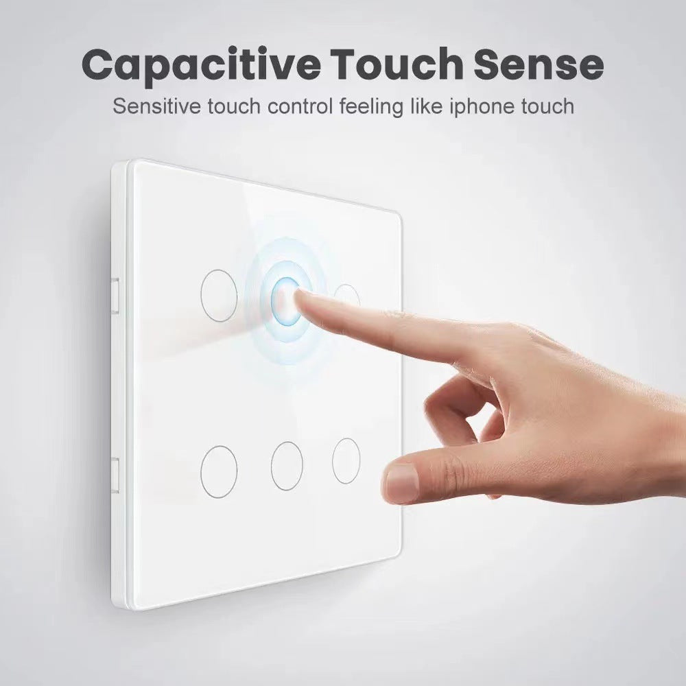 Contrôleur à distance en plastique Smart Touch Quatre voix à six voies avec fonction
