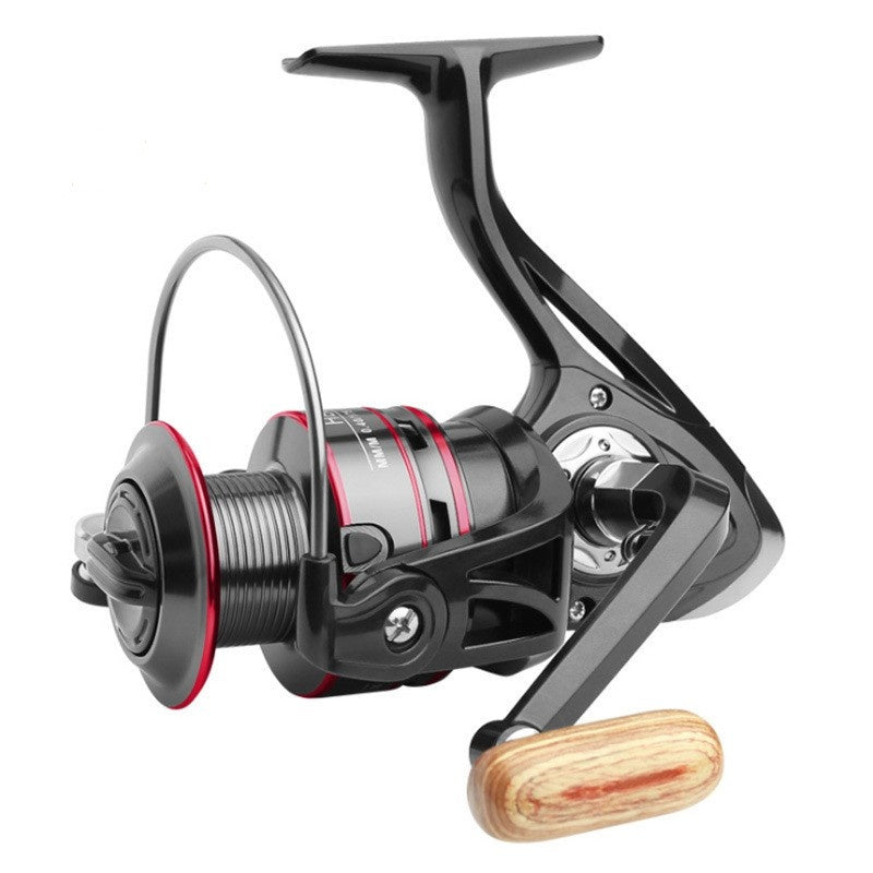Metal spinning reel fishing wheel