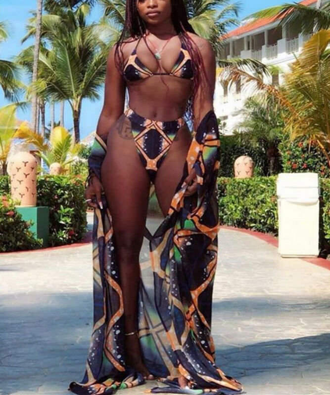 Bikini à dentelle rétro