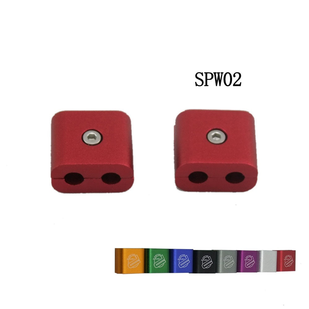 Three-piece metal fixing clip car modification