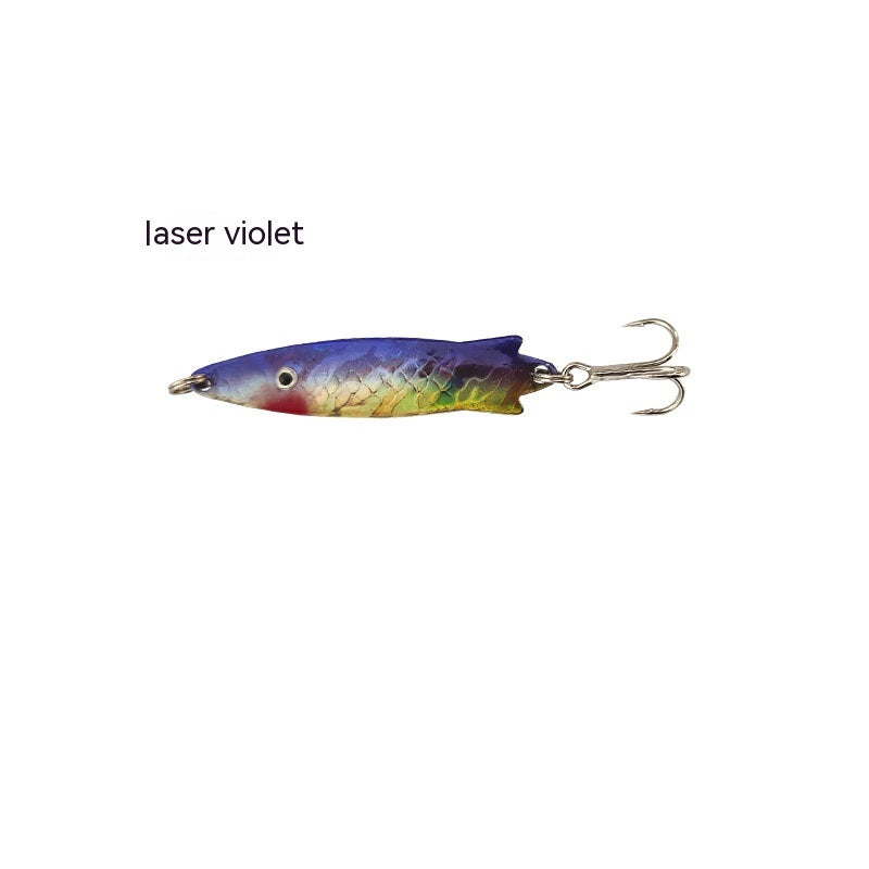 Curved Surface Lure Sequins White Strips Fishing Lure Equipment