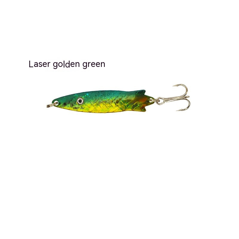 Curved Surface Lure Sequins White Strips Fishing Lure Equipment