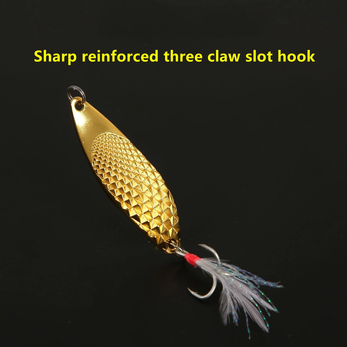 Diamond Viper Leech Lure with glitter