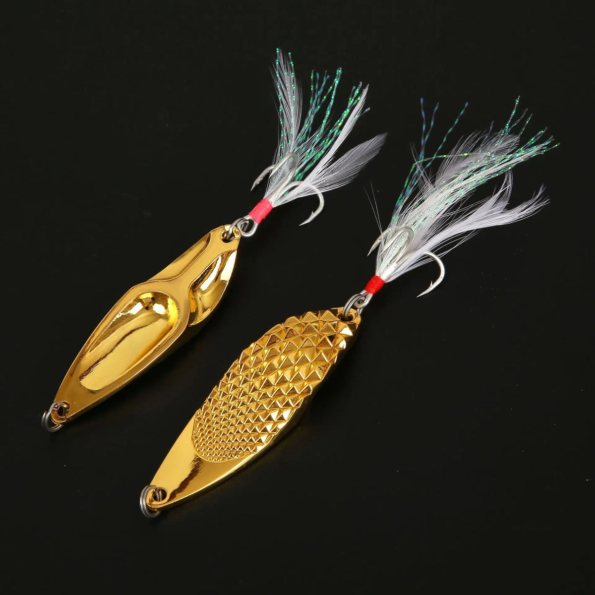 Diamond Viper Leech Lure with glitter