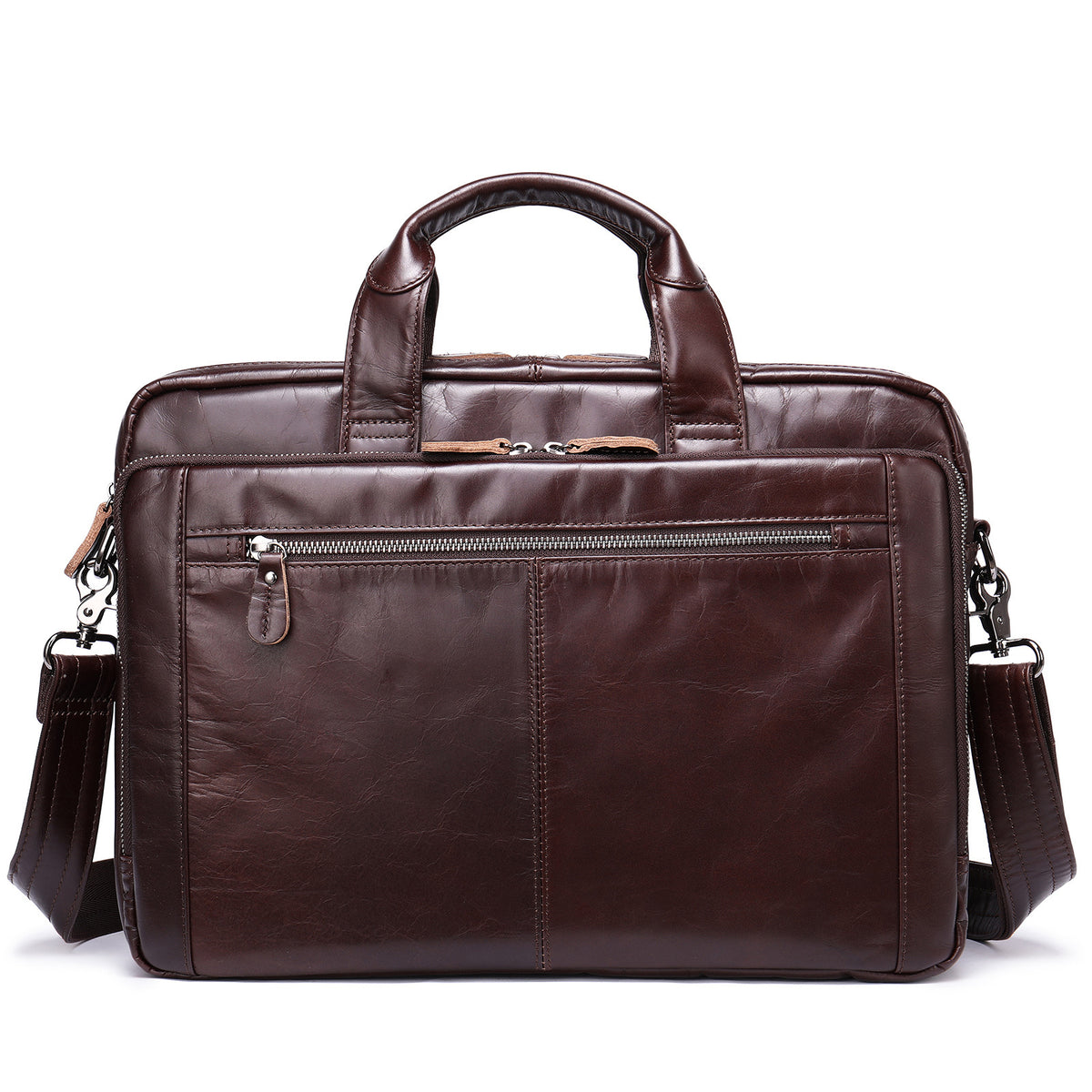 Porte-monnaie en cuir véritable pour hommes
