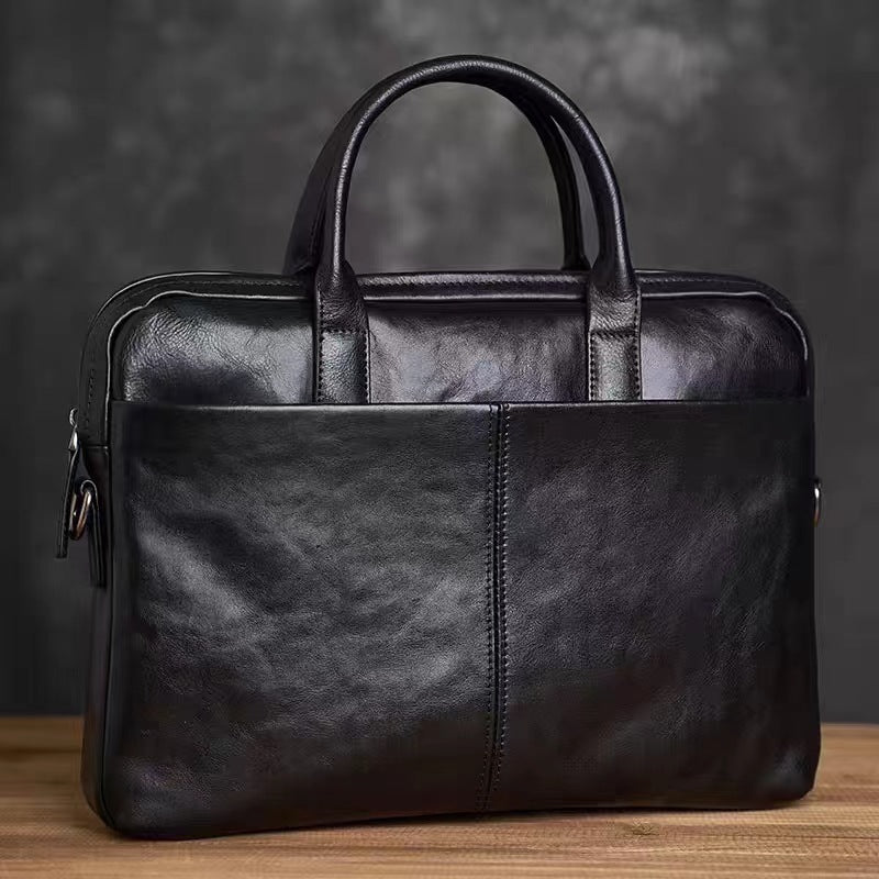 Porte-monnaie en cuir véritable pour hommes