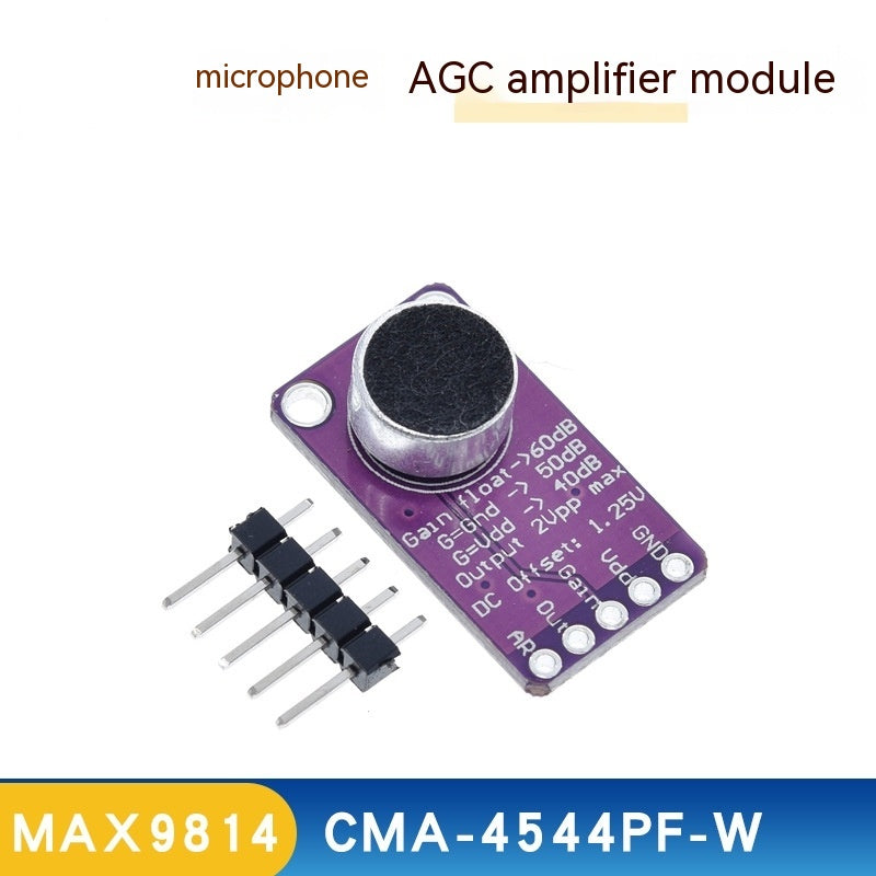 MAX9814 Microphone haute performance Mode amplificateur AGC CMA-4544PF- W