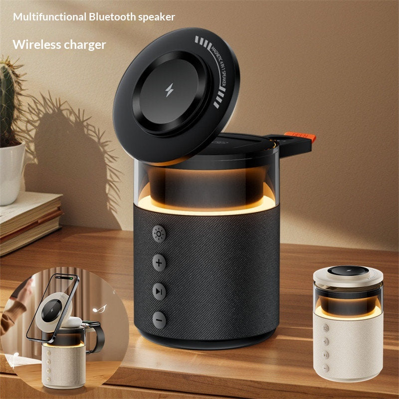 Chargeur de téléphone sans fil pour garçons et filles Haut-parleur Bluetooth multifonctionnel comme une Valentine