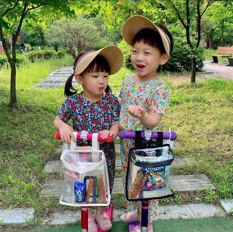 Enfants Street Shooting Outdoor Snack Toy Sac transparent