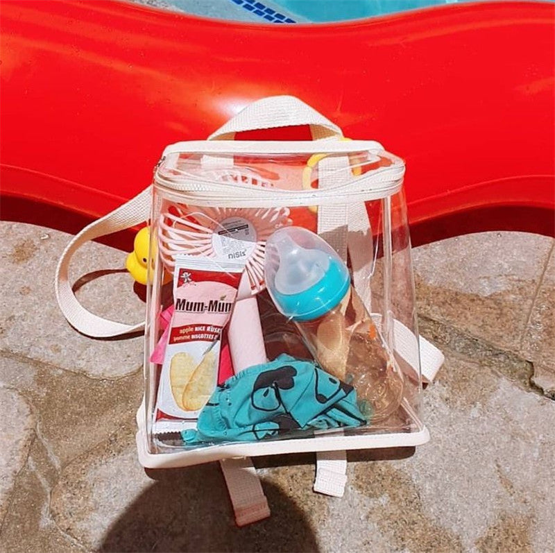Enfants Street Shooting Outdoor Snack Toy Sac transparent